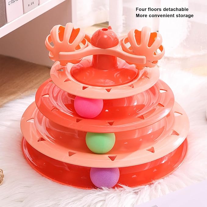 Tower Track Spinner Toy