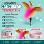 Interactive Funny Cat Collar Teaser Toy