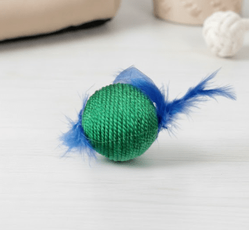 Giggly Sisal Ball Toy