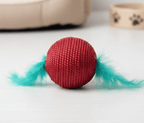 Giggly Sisal Ball Toy