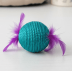 Giggly Sisal Ball Toy