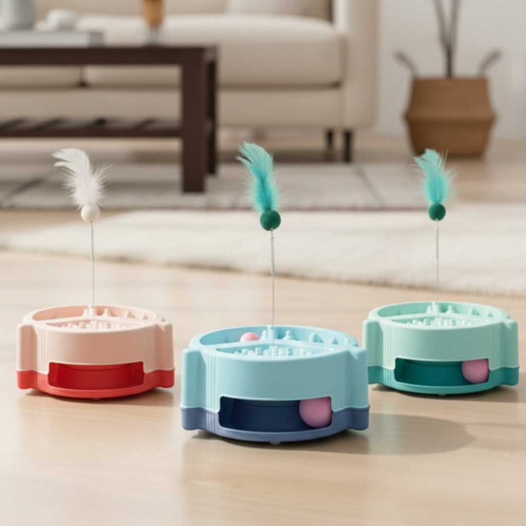Solmex Snack & Play Interactive Cat Toy