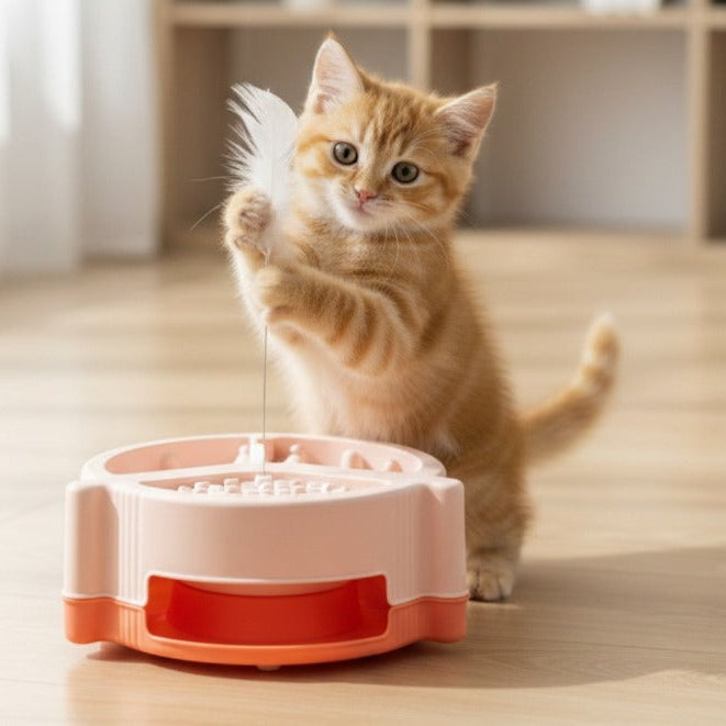 Solmex Snack & Play Interactive Cat Toy
