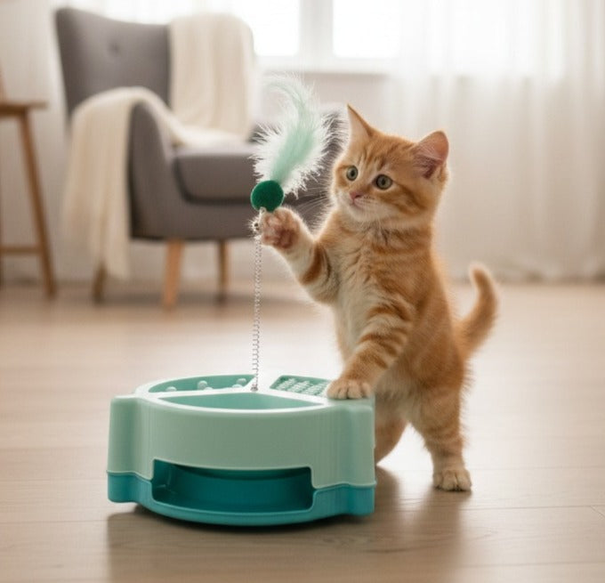 Solmex Snack & Play Interactive Cat Toy