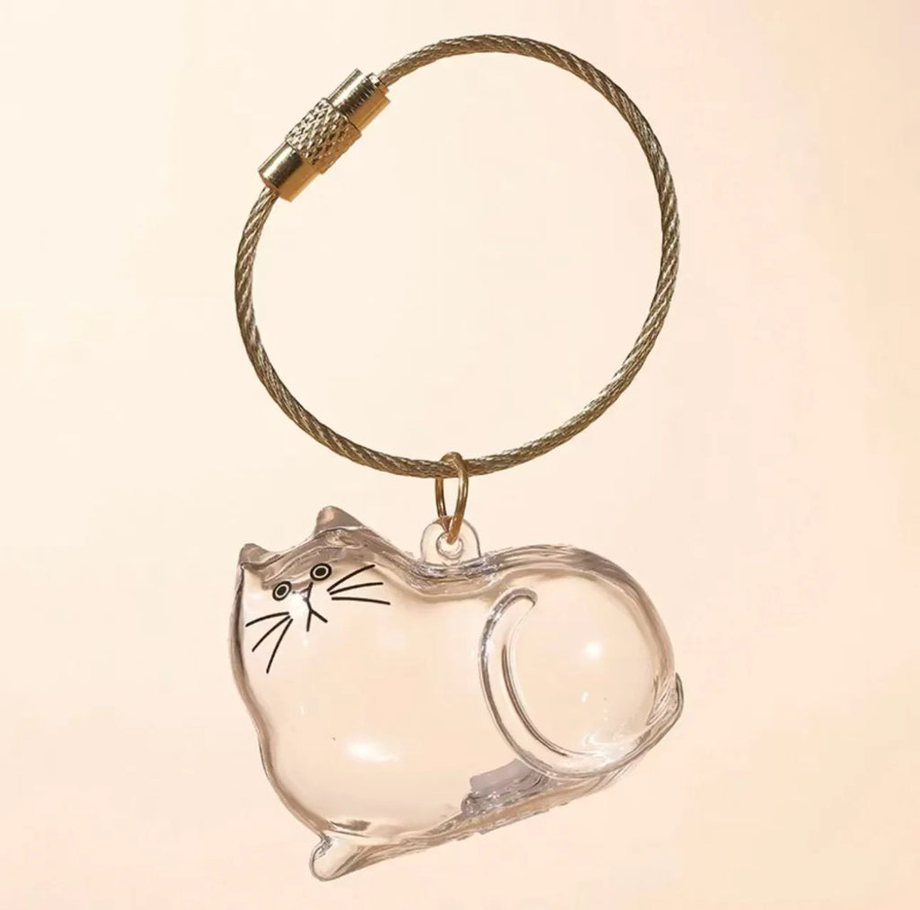 Tom Cat Hair Key Ring