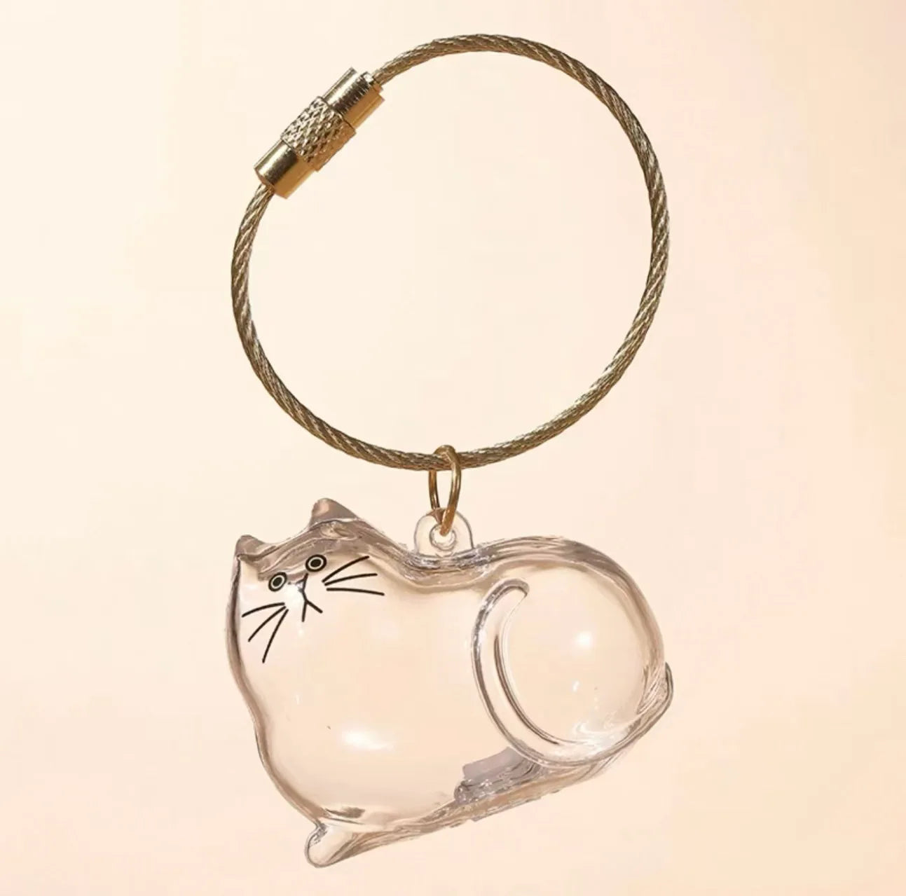 Tom Cat Hair Key Ring