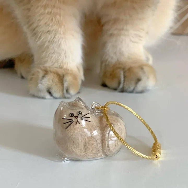 Tom Cat Hair Key Ring