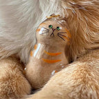 Tom Cat Hair Key Ring